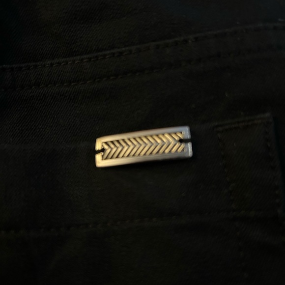 ST JOHN SPORT Black Stretch five‎ pocket Straight Leg Jeans Pants 6 - Picture 7 of 11